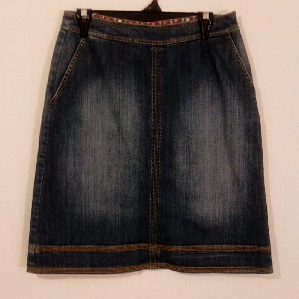 Jean skirt Boden 8